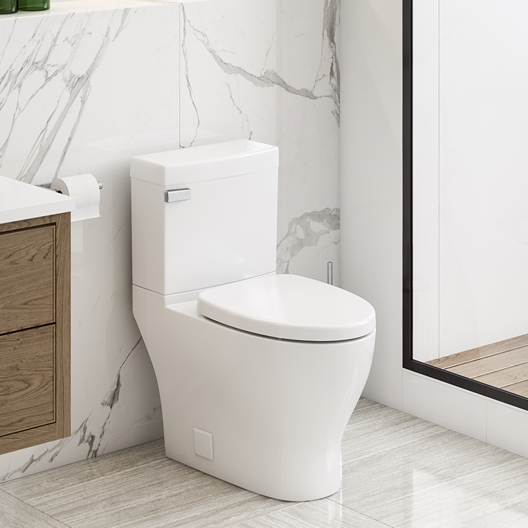 Icera Cadence II Two Piece Toilet in Bathroom