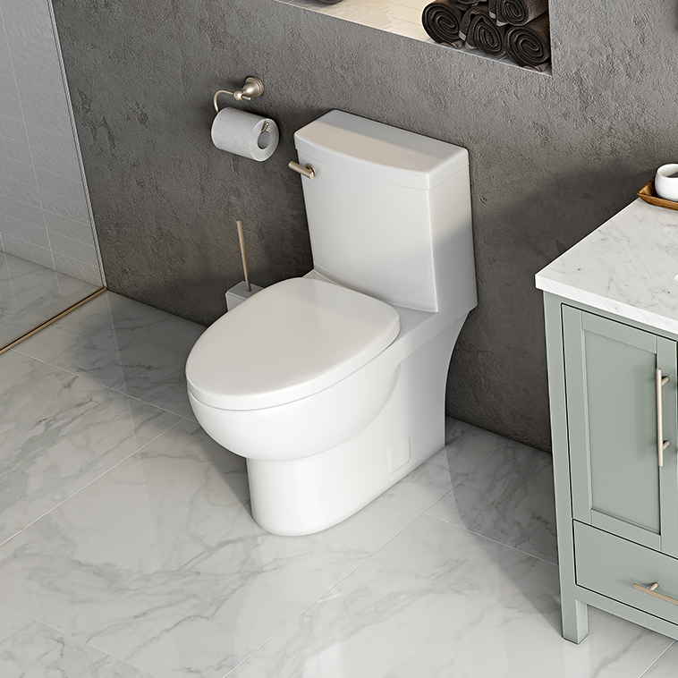 Icera Malibu II two piece 10 inch rough in toilet